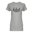 thumbnail image 1 of Baking Queen Design Shaped T-Shirt Women -Image by Shutterstock, Female Small, 1 of 2