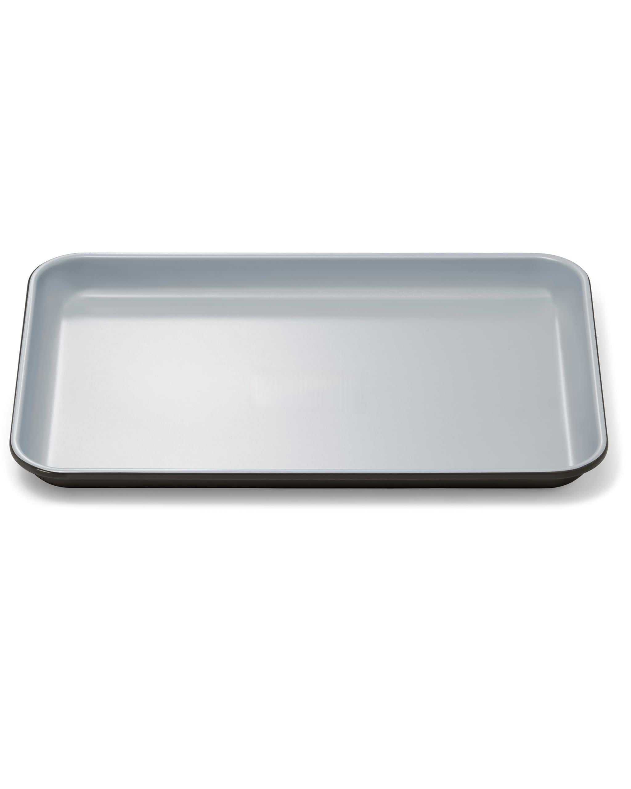 Baking Sheet Black Small 9" x 13" Nonstick Ceramic Aluminized Steel Core Oven Safe