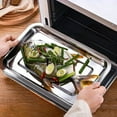 thumbnail image 1 of Baking Sheet , Commercial Grade Stainless Steel Cookie Sheets for Baking, 18×12Inch, Thicker and Firmer Baking Pans Set, Rust & Warp Resistant & Nonstick, Nontoxic&Heavy Duty&Easy Clean, 1 of 3