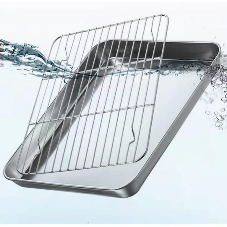 Baking Sheet Heavy Duty Cooling Rack Walmart Stainless Steel