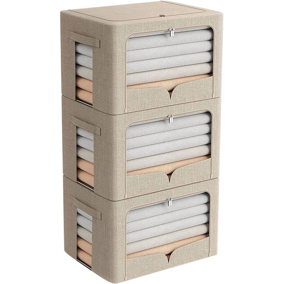 Baking Sheet Pan Set of 3, Nonstick Carbon Steel Cookie Sheets with Texture, Commercial Half/Quarter/Jelly Roll Pans Replacement Toaster Oven Tray, Heavy Duty & Easy Clean, Champagne Gold