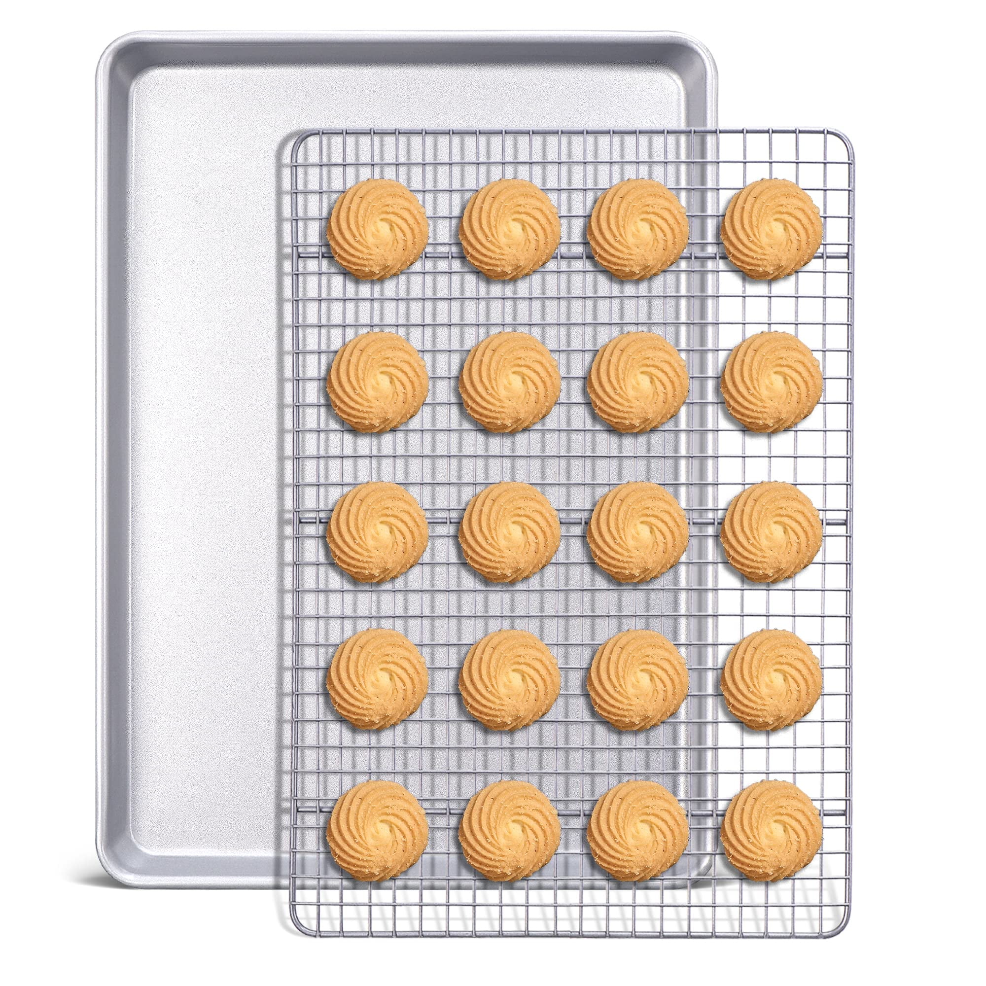 Baking pan with grate shop