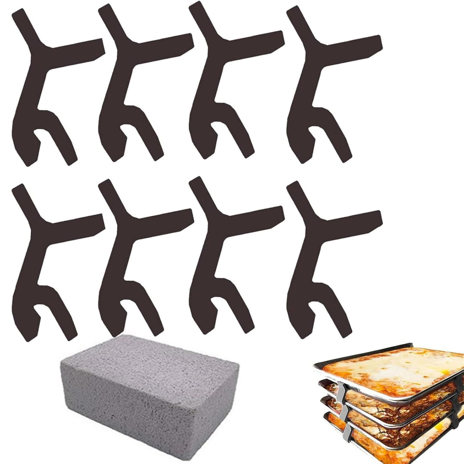 Baking Sheet Stacking Clips And Heat Cookie Sheet Stacker Saving Cookie