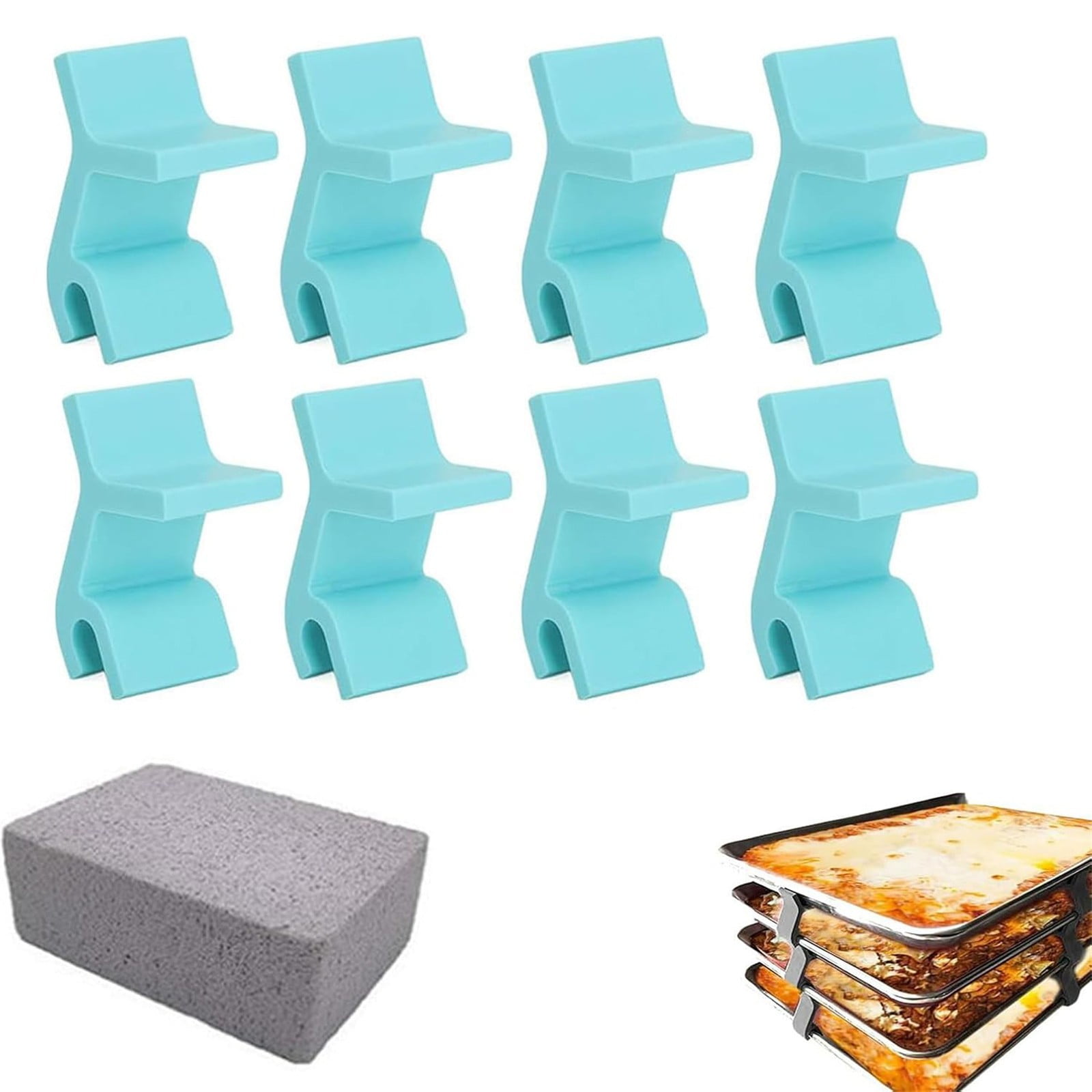 Baking Sheet Stacking Clips And Heat Cookie Sheet Stacker Saving Cookie