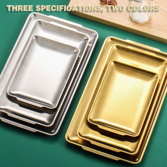 Baking Sheet Stainless Steel Cookie Sheet Toaster Oven Tray Pan Rectangle Superior Mirror Finish & Easy Clean Dishwasher