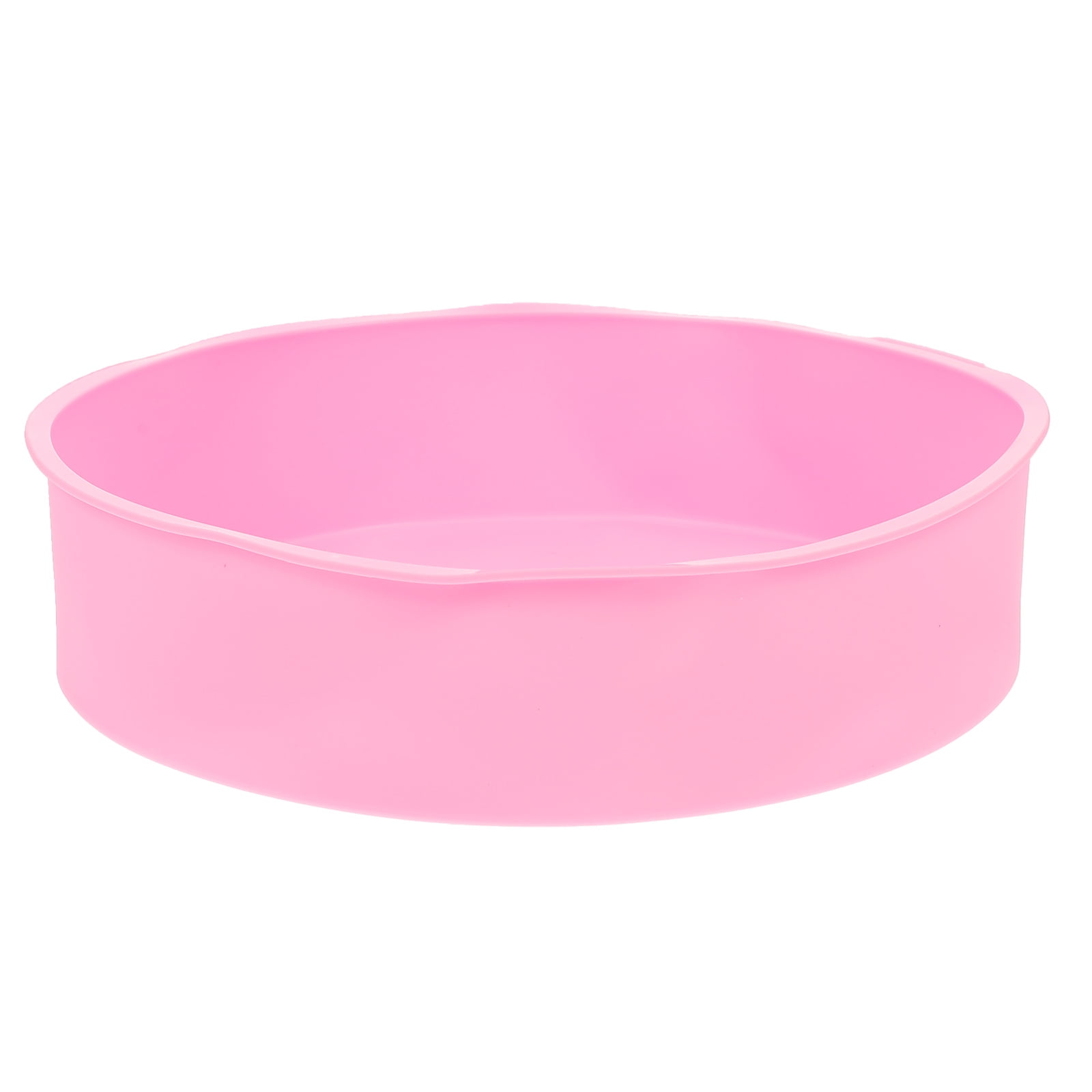 Baking Silicone 8Inch Round Cake Pan Baking Mold NonStick Bakeware Pan(Random Color)