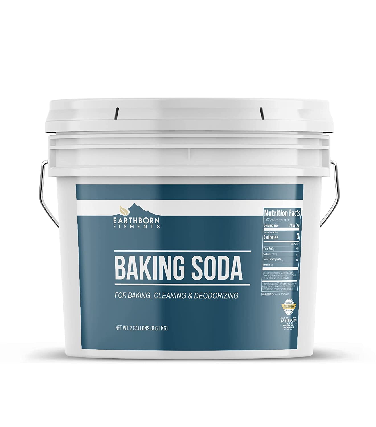 Baking Soda (2 Gallons) Sodium Bicarbonate, Cooking, Cleaning ...