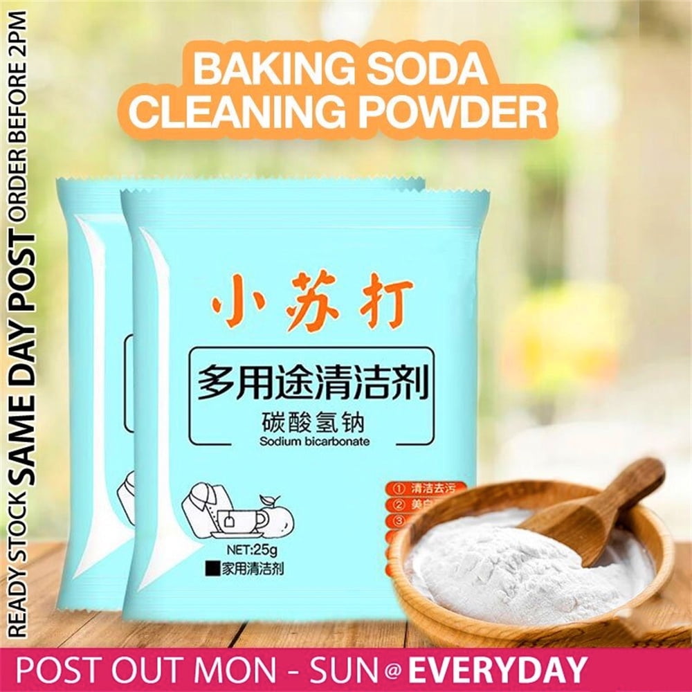Baking Soda Food Grade Stain Powder 25g Household Clothes Cleaning
