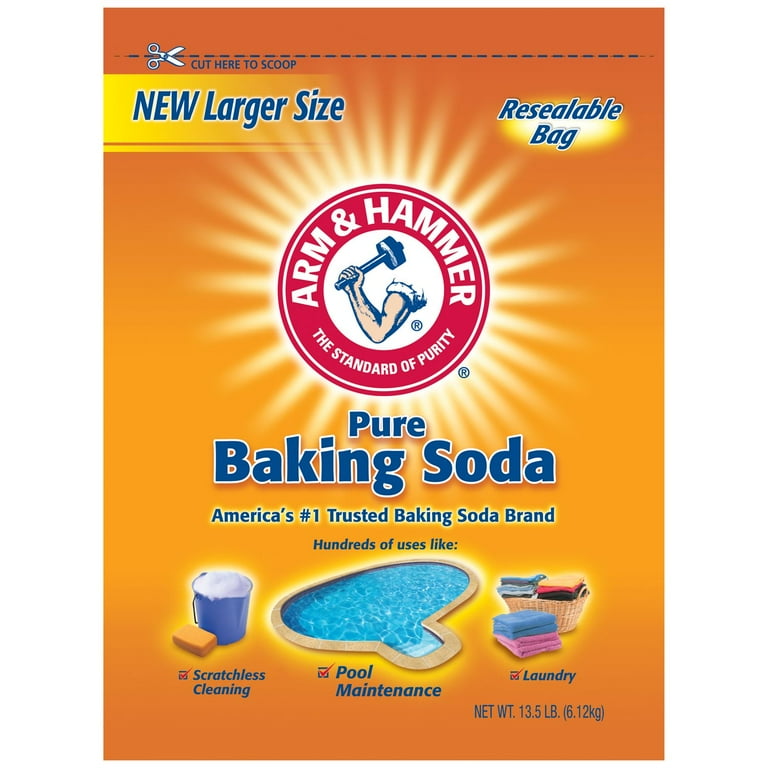 Baking Soda, Original Scent, 13.5 lb Bag Baking Soda, Original Scent, 13.5 lb Bag