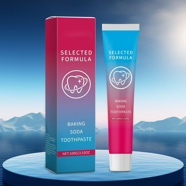 Baking Soda Whitening Toothpaste, Travel Size Toothpaste, Fresh Breath ...