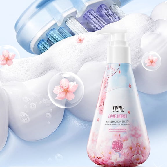 Baking Sodas Deep Cleansing Whiten Toothpaste Clean Teeth Fresh Mouth Enzyme Brightening Gums Care Toothpaste 220g