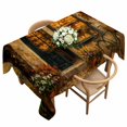 thumbnail image 1 of Baking Storefront Fall Rectangle Tablecloth, Vintage Maple Leaves Botanical Waterproof & StainResistant Tablecloth, Washable Oil-proof Table Cover for Dining/Party/Wedding/Camping/Buffet 60x120 In, 1 of 9