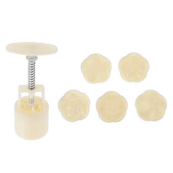 Baking Supplies Mooncake Molds Diy Bakery Style Mid Autumn Festival 5X6.6X14.4Cm 1Set