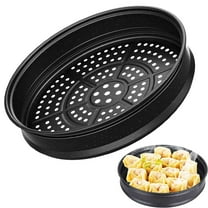 Baking Supplies Top Gadgets for Bakers Black Steam Basket Non Stick Pasta Pot Steamer Insert Multi Layer Dumpling Rack for Stove Top