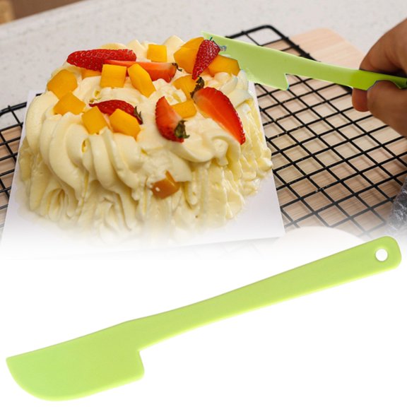 Baking Supplies Top Gadgets for Bakers Plastic Butter Cake Spatula Mixing Batter Scraper Brush Baking Tool Comfortably in Hands Scraper Grade Pp
