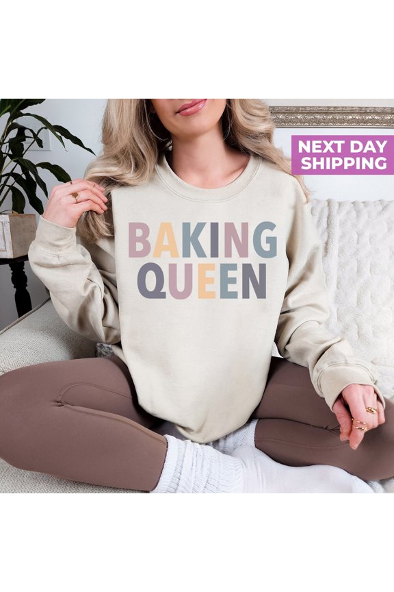 Baking Sweatshirt, Baking Shirts, Baker Shirts, Chef Gifts, Baking Sweater, Bakers, Baking , Baking Foodie Shirt Sweatshirt All Size S-5XL