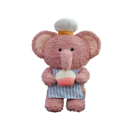 High Quality Chef Bear Plush Doll Baking Themed Stuffed Animal with Adorable Design Perfect Soft Toy Gift for Birthday Christmas and Thanksgiving (11 Inches)