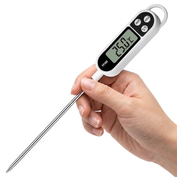 Baking Thermometer Kit - 3s Instant Read w/ Long Probe + Piping Set