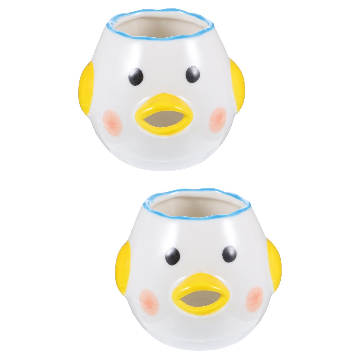 Baking Tools Egg Yolk Separator Fat for Cooking White Ceramic Chicken
