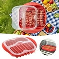 thumbnail image 1 of Baking Trays Bacon Trays Microwave Tray With Lid Splatter Shield for Easy Cooking Dishwasher Safe Bakeware Kitchen, 1 of 5
