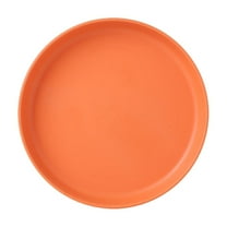 Baking Trays & Trays - Barbecue Grill - Macaron Bone Dish Bone-Removal Dish Home Snack Small Plate Pickle Dish Plastic Snack Cake Plate Dining Table Trash Plate Orange(1Pc Plate - Orange)