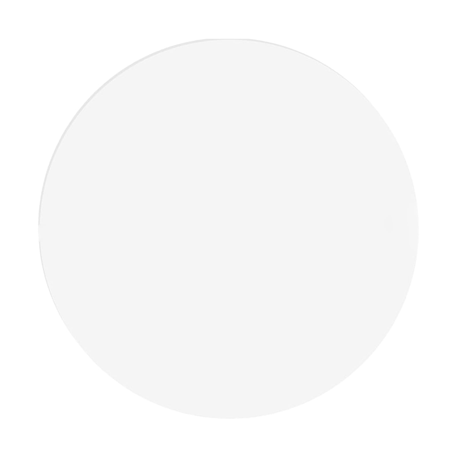 One Tray Flash Baking Trays & Trays Sheet Clear Acrylic Circle Round Cake Disc Acrylic ...