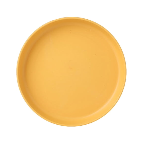 Baking Trays & Trays Kitchen Cookware for Macaron Spit Bone Dish Spit Bone Dish Household Snack Small Dish Pickle Dish Snack Cake Dish Dining Table Garbage Plate, 5.7*5.7*0.9 in, Yellow