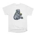 thumbnail image 1 of Baking raccoon T-Shirt Tee Gift For Him Merch For Her Apparel For Friend, 1 of 2