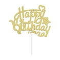 thumbnail image 1 of Baking tools and accessories Happy Birthday Cake Top Card Cake Decoration Suitable For Men Boys Women Girls Of Any Age Birthday Cake Top Card Cake Letter Cake Decoration, 1 of 8