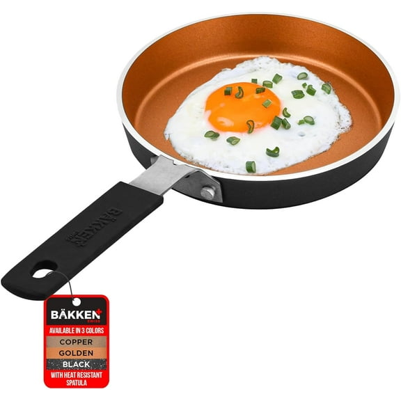 Bakken- Swiss 5.5” Non Toxic Nonstick Copper Frying Pan