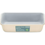 Bakken- Swiss Premium Loaf Pan, Aluminized Steel, Ceramic Non-Stick Coating, Even Heat Distribution, Non-Toxic, 9 x 4.7 x 2.3 inches, Stylish Colors