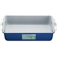 thumbnail image 1 of Bakken- Swiss Premium Non-Stick Ceramic 8"x15.5" Rectangle Pan - Aluminized Steel with Ceramic Non-Stick Coating- Non-Toxic, Brownies, and More - Blue, 1 of 6