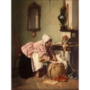 Bakker Korff The Rag Basket Painting Extra Large XL Wall Art Poster Print