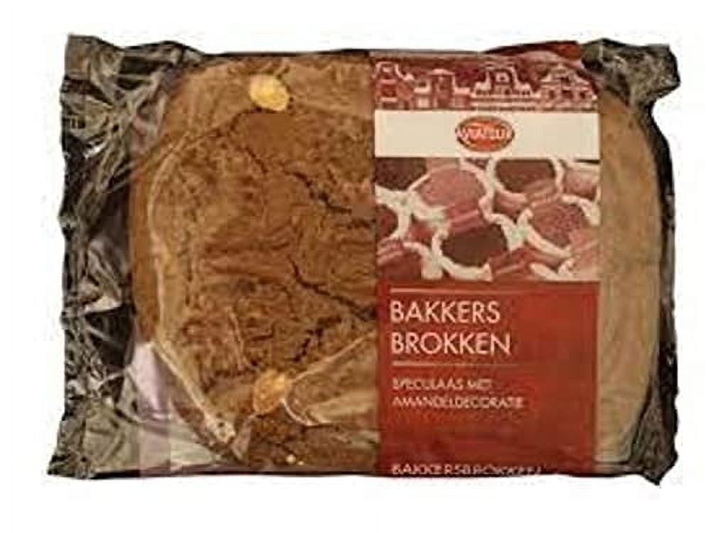 Bakkers Brokken Speculaas Cookies 14.1 Ounce (Pack Of 5)
