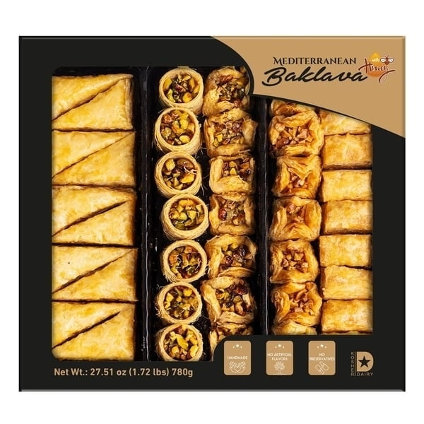 Baklava Made Better Med Baklava With Honey 27.51 Ounce