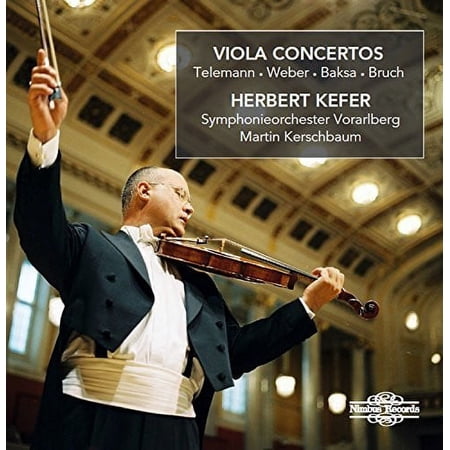 Baksa / Bruch / Kefer / Kerschbaum - Telemann Weber Baska & Bruch: Viola Concertos - Music & Performance - CD