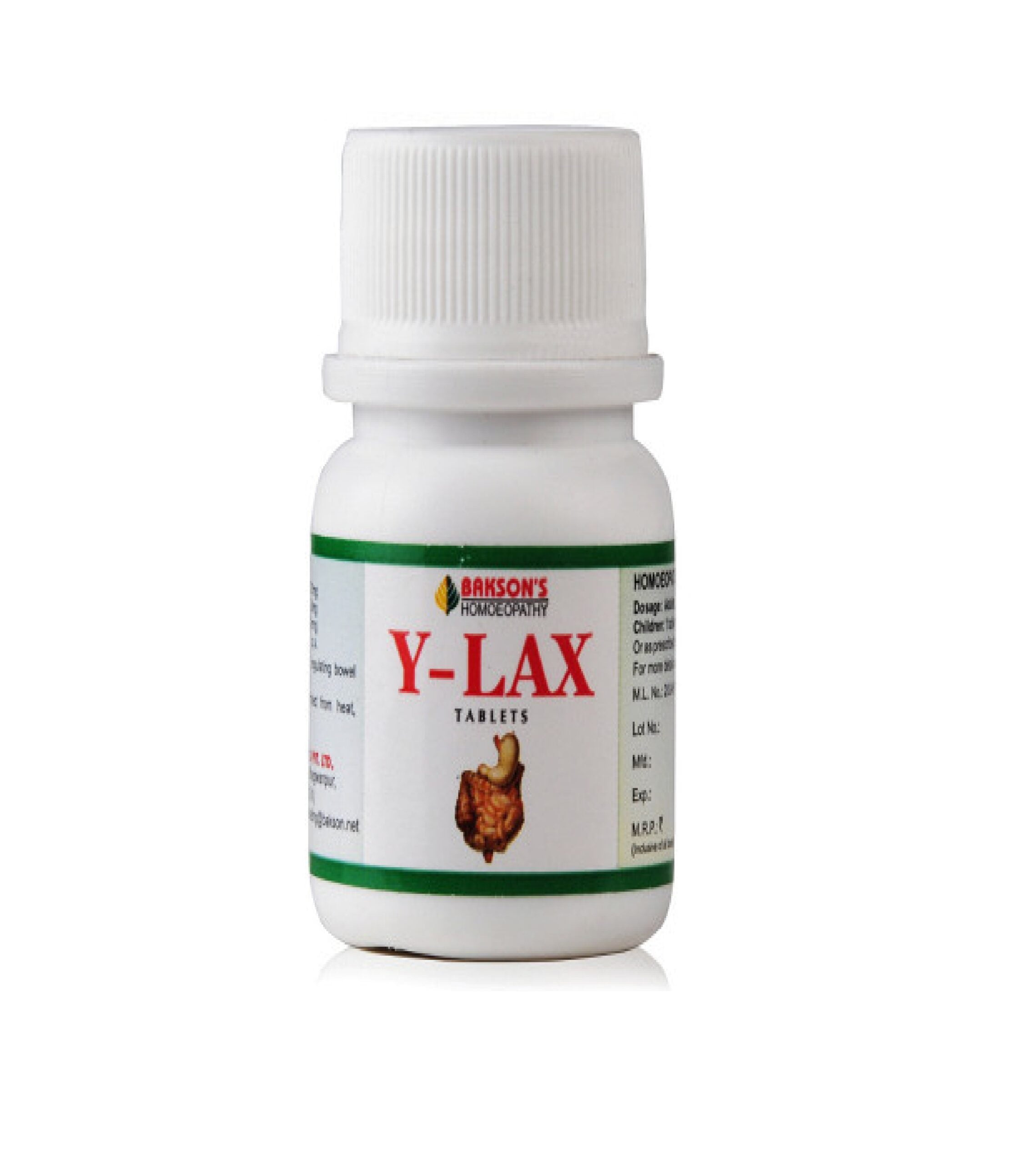 Bakson Y Lax Tablets (75tab)