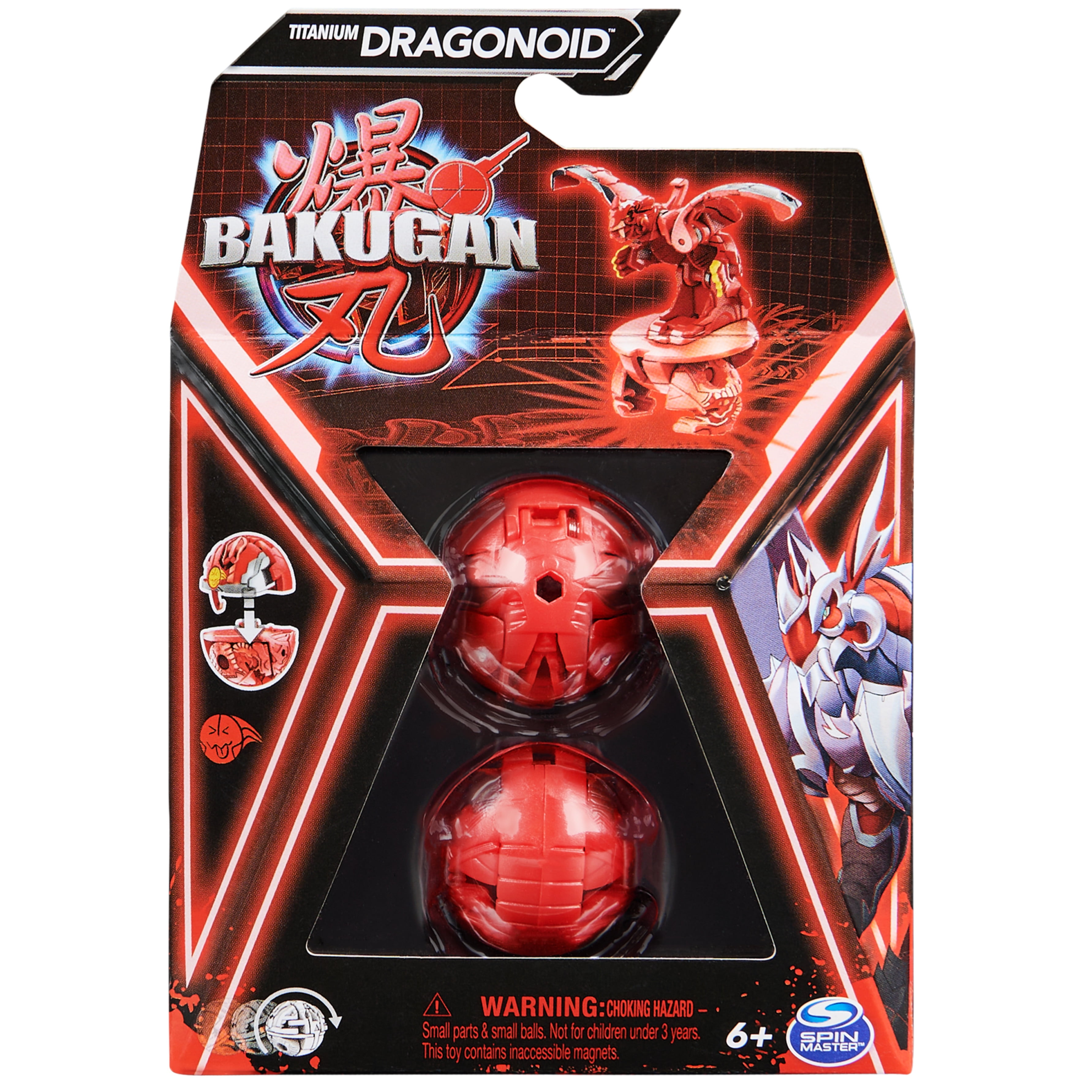 Bakugan, 2-inch-Tall Collectible, Customizable Action Figure, Girl and Boy  Toys