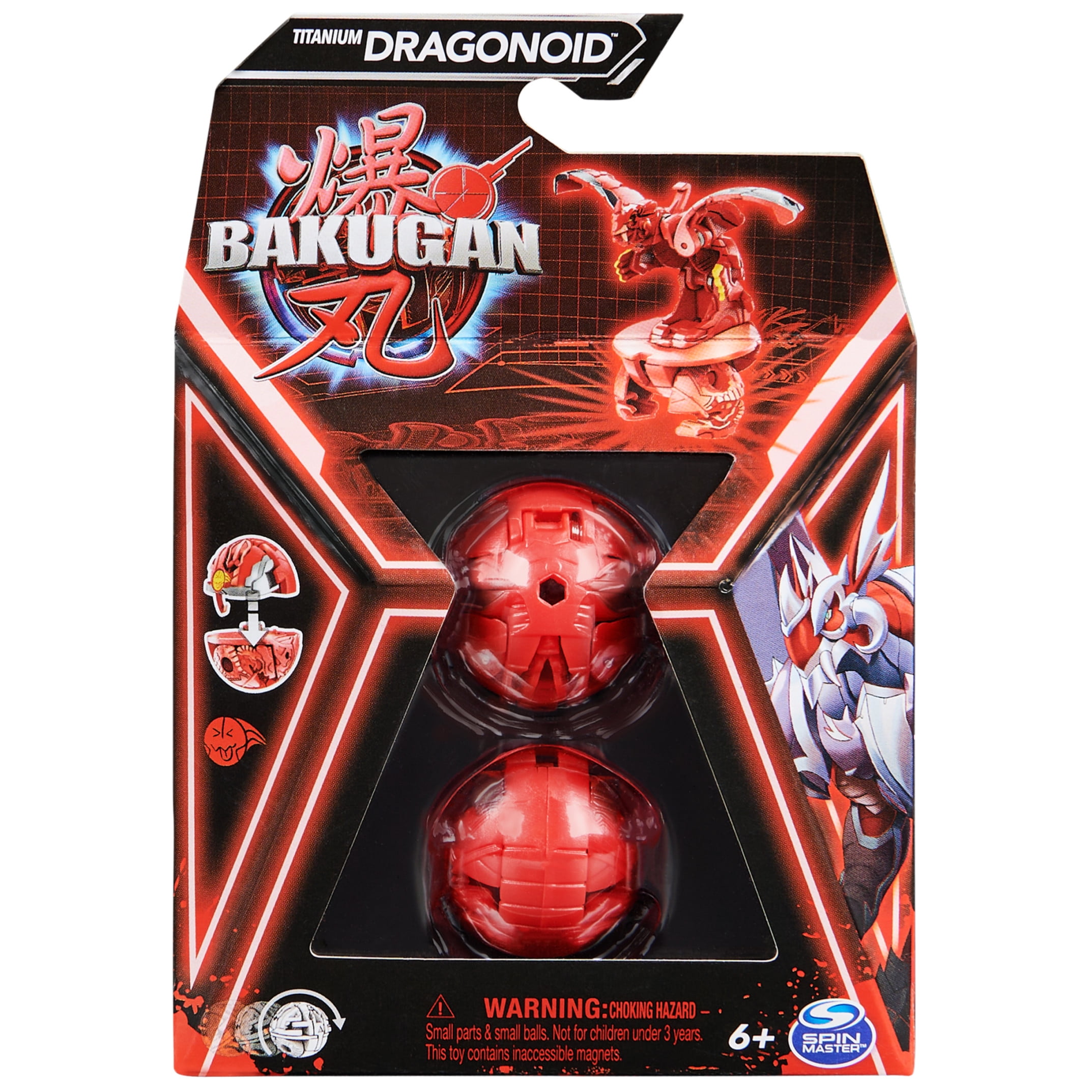 Bakugan 2 inch Tall Collectible Customizable Action Figure Girl and Boy Toys Walmart