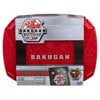 Bakugan, Baku-Storage Case with Dragonoid Collectible Action Figure and Trading Card, Red