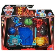 Bakugan Battle 5-Pack Spinning Action Figures, Special Attack Nillious, Mantid, and more