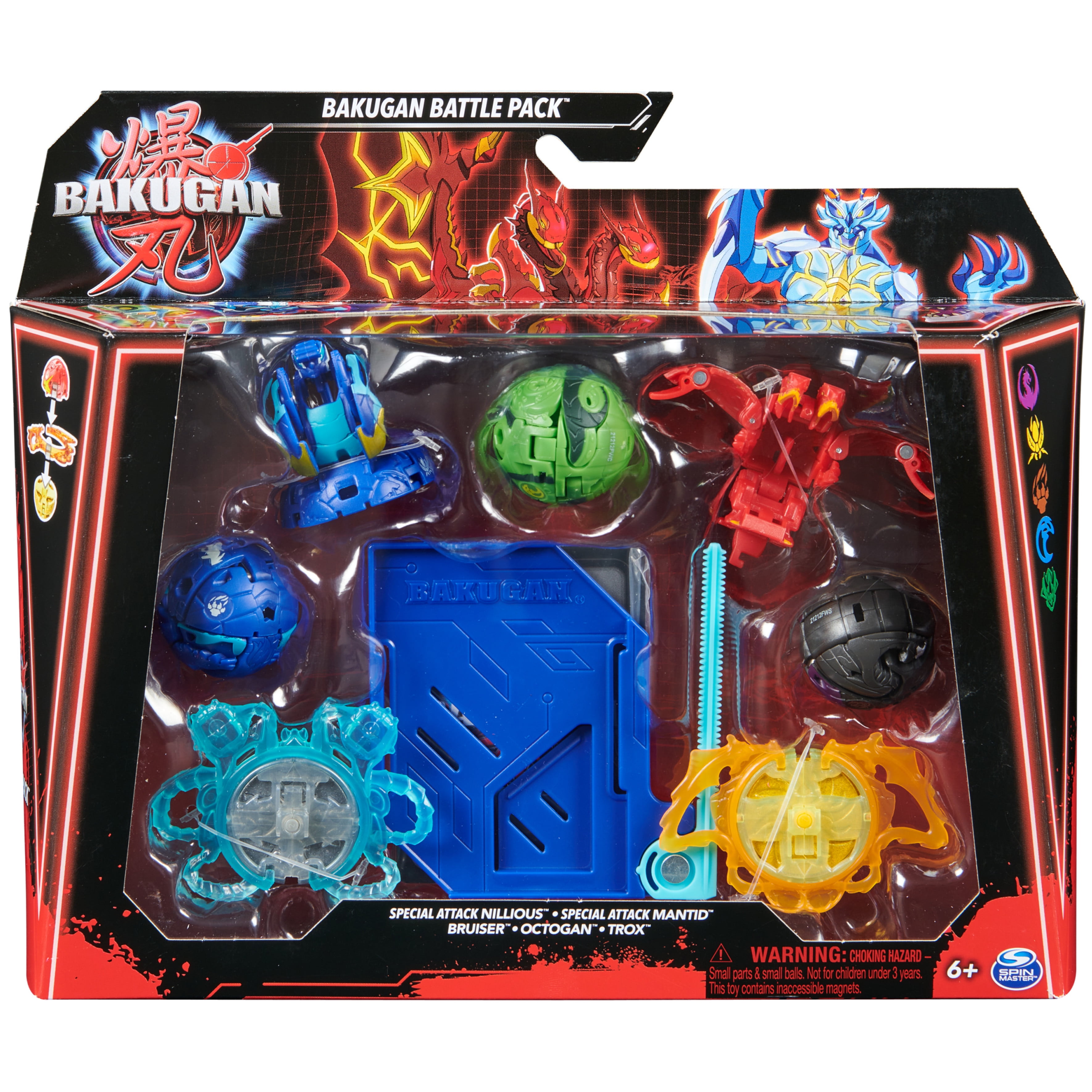 Bakugan 2023 Special Attack Single Figure Dragonoid Includes