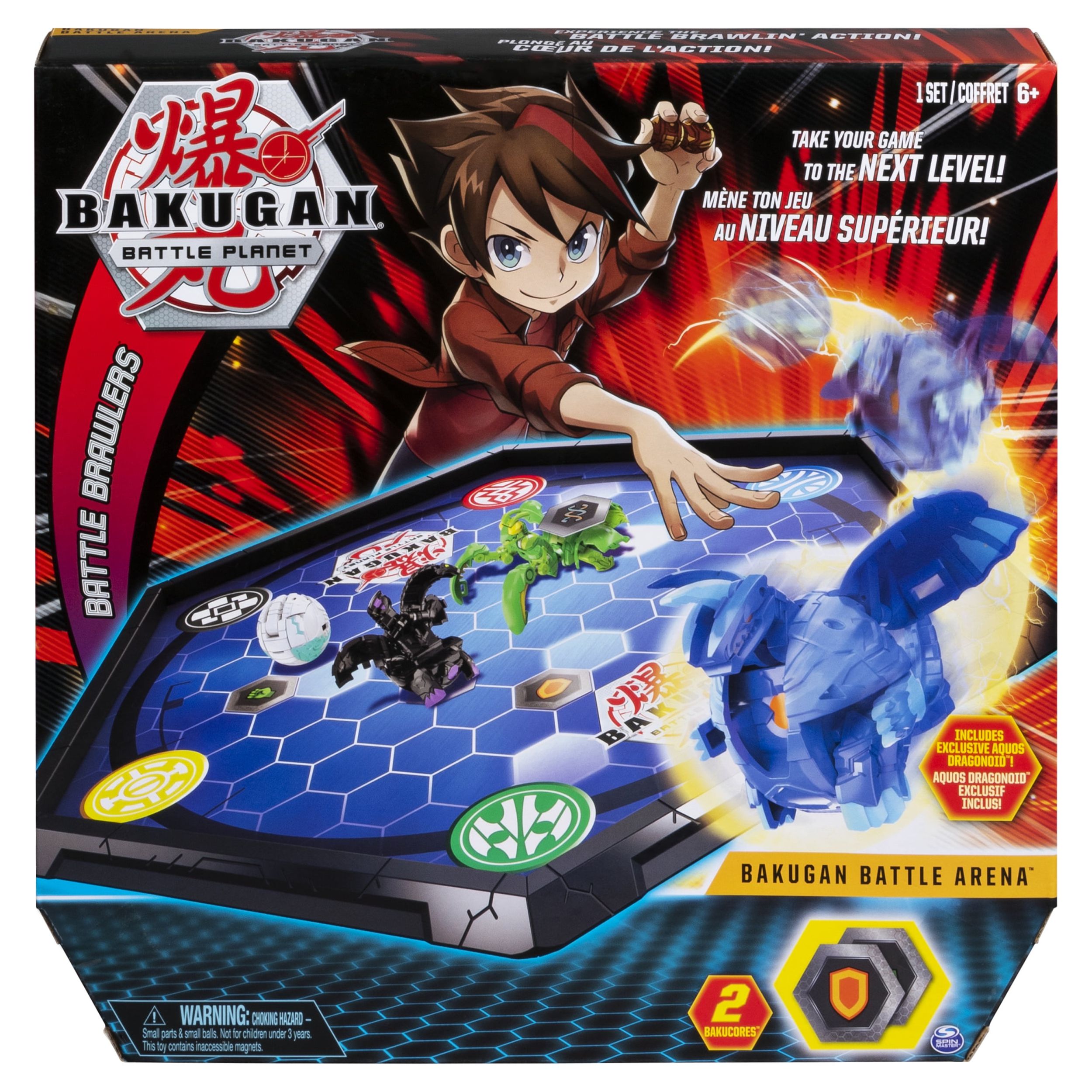 Bakugan Battle Arena, Game Board for Bakugan Collectibles, for Ages 6 and Up (Edition May Vary) - image 1 of 8