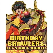 Bakugan Battle Brawlers Invitations w/ Envelopes 8ct