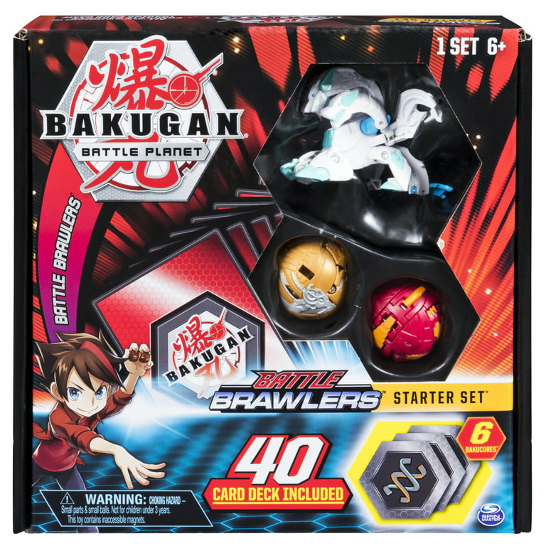 Bakugan, Battle Brawlers Starter Set with Bakugan Transforming Creatures,  Haos Howlkor, for Ages 6 and Up