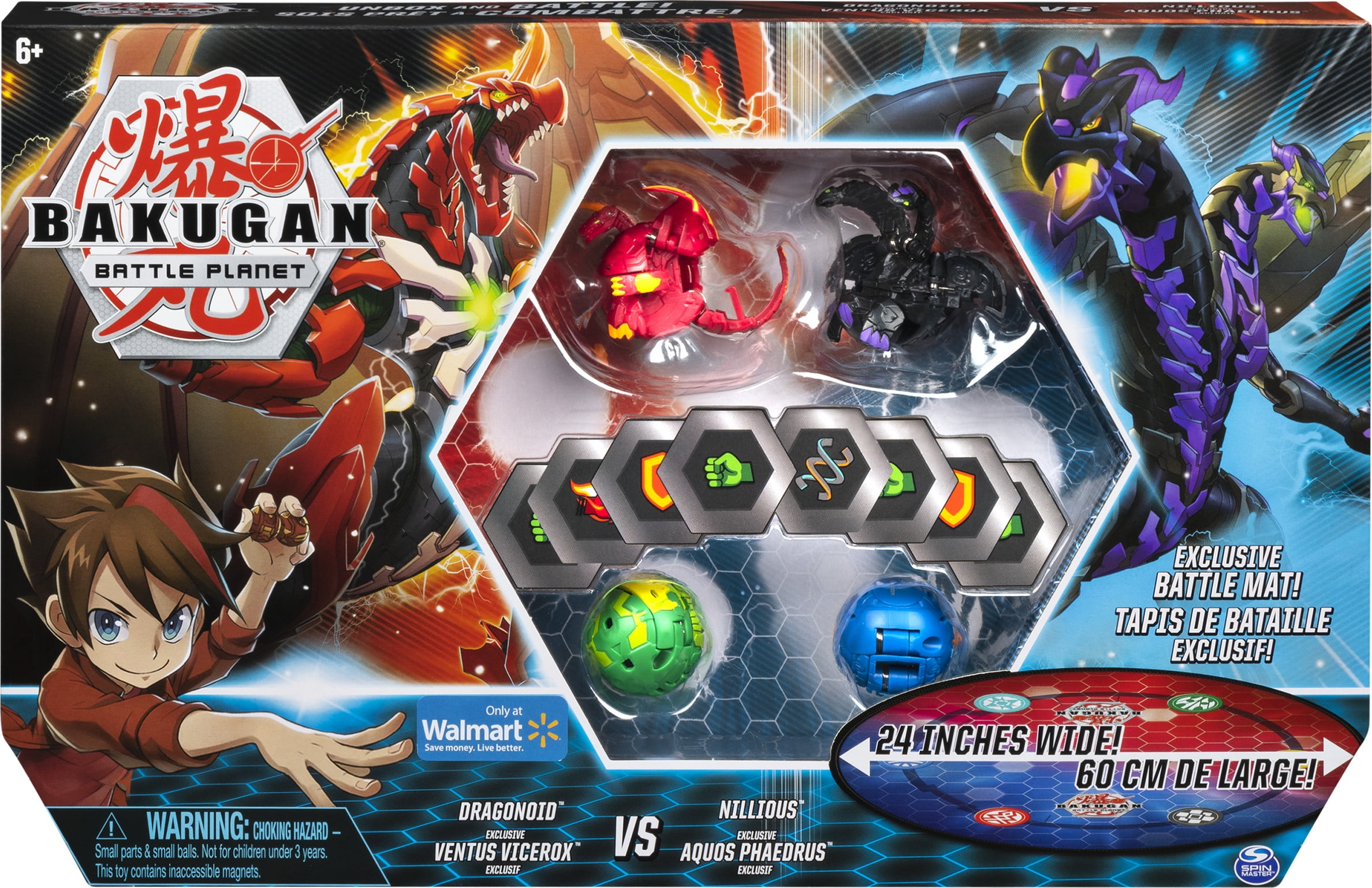 GameStop Exclusive Bakugan Anime Battle Pack! Double Bakugan Unboxing! 