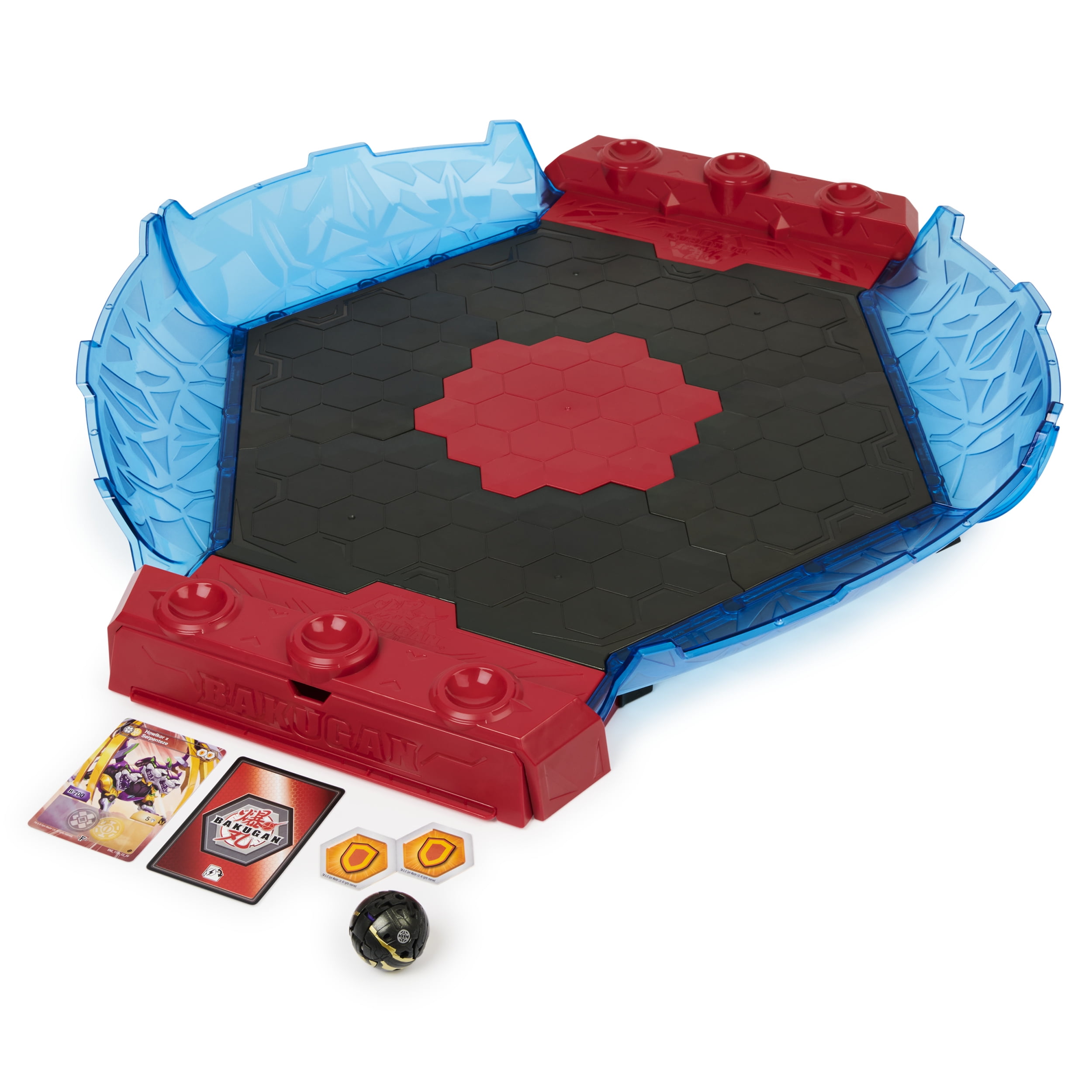 Bakugan Battle League Coliseum, Deluxe Game Board with Exclusive Fused  Howlkor x Serpenteze Bakugan, for Ages 6 and up 