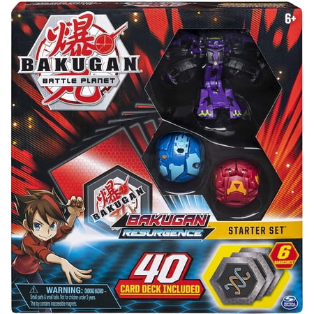 Bakugan Battle Planet Resurgence Darkus Hydranoid Starter Set
