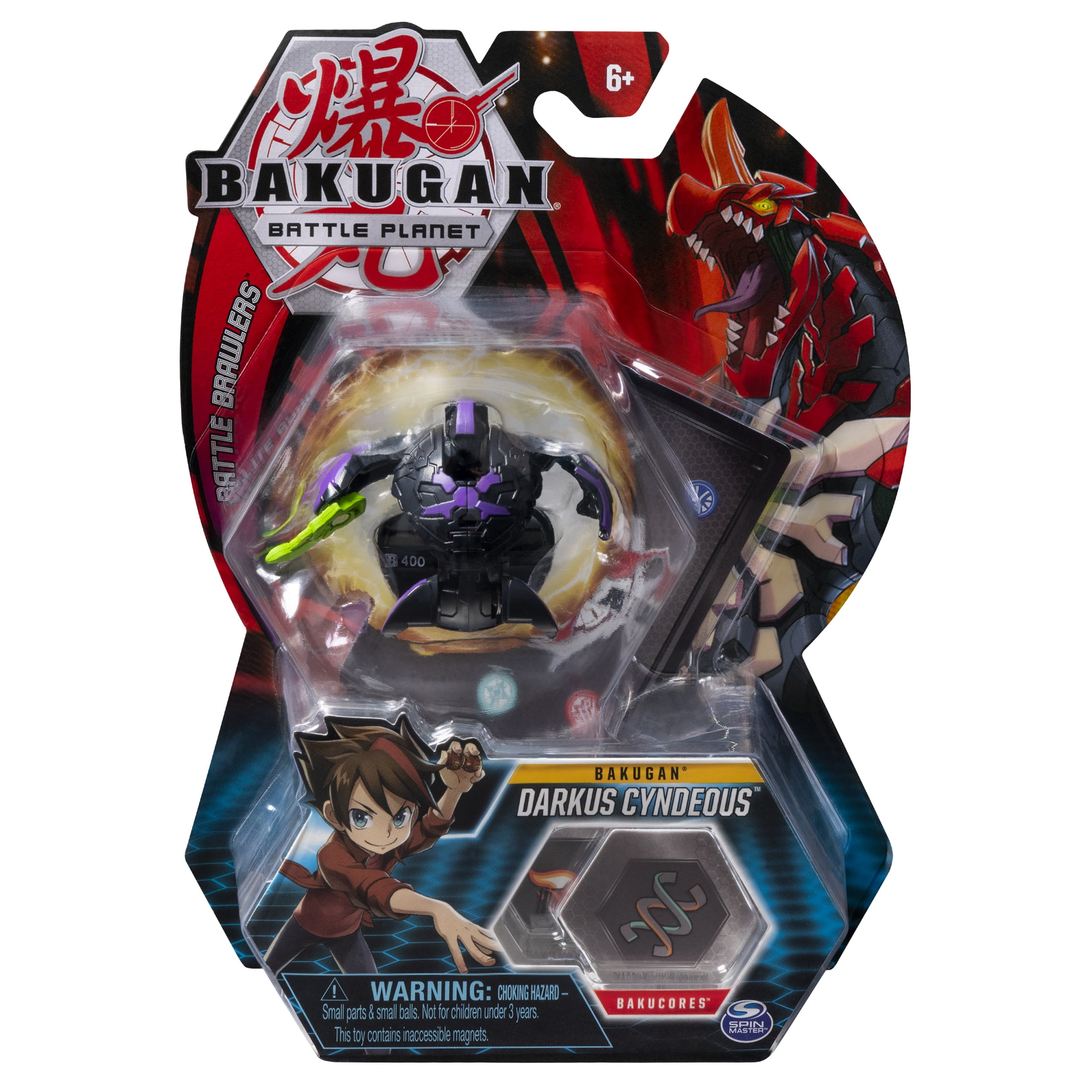 Bakugan, Darkus Cyndeous, 2-inch Tall Collectible Action Figure