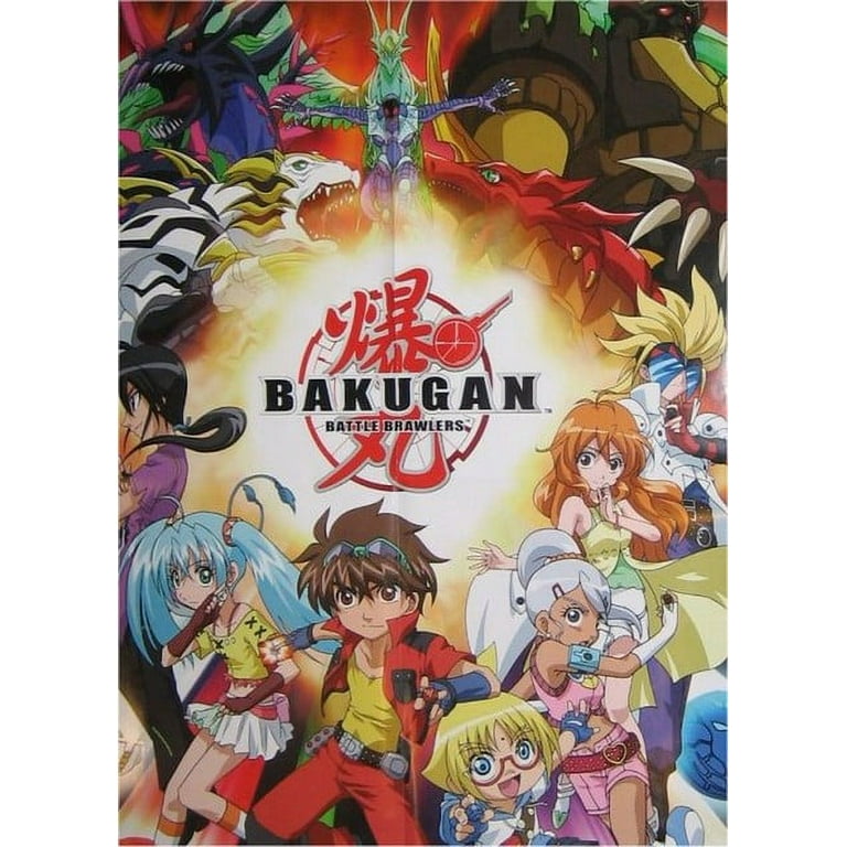 Bakugan Poster Battle Action RARE Hot 24x36 for sale online